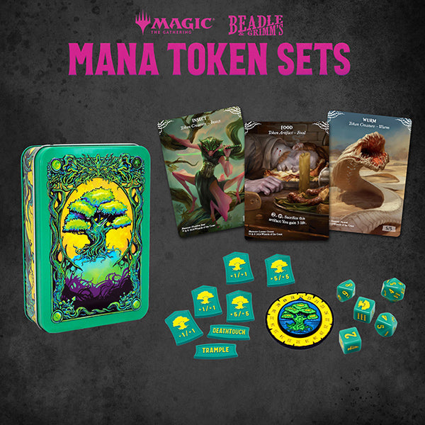 MTG GREEN MANA TOKEN SET トークン Magic: The Gathering Mana Token Set — Green – The Guardtower