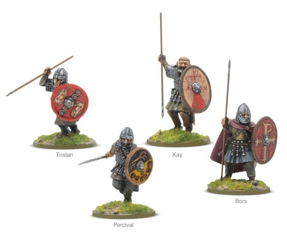 Hail Caesar: Arthurian Knights -  Bors, Tristan, Percival & Kay