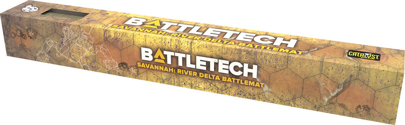 BattleTech: Battlemat - Savannah Lakes/Box Canyon