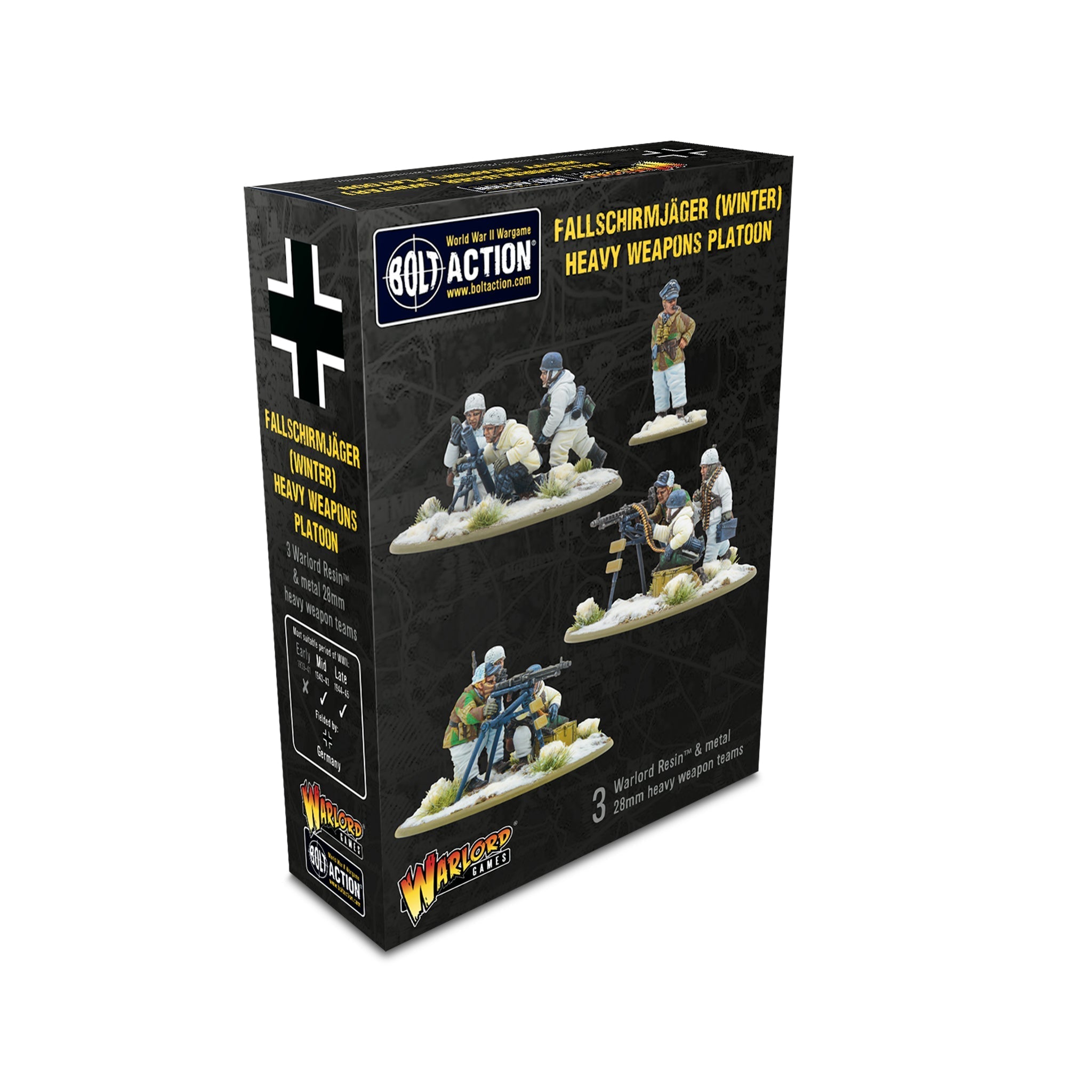 Bolt Action: Fallschirmjager (Winter) Heavy Weapons Platform