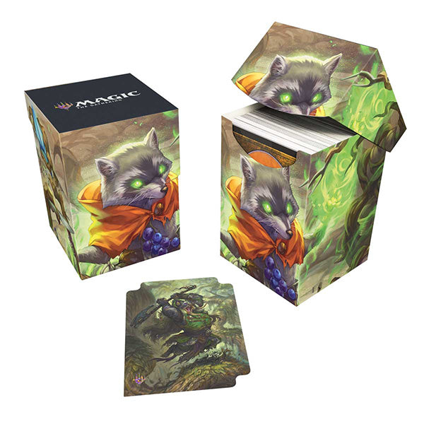 MtG Deck Box: Bloomburrow - Bello, Bard of the Brambles, Raised Foil