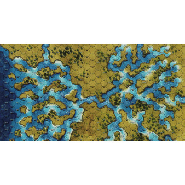 BattleTech: Battlemat - Savannah River Delta