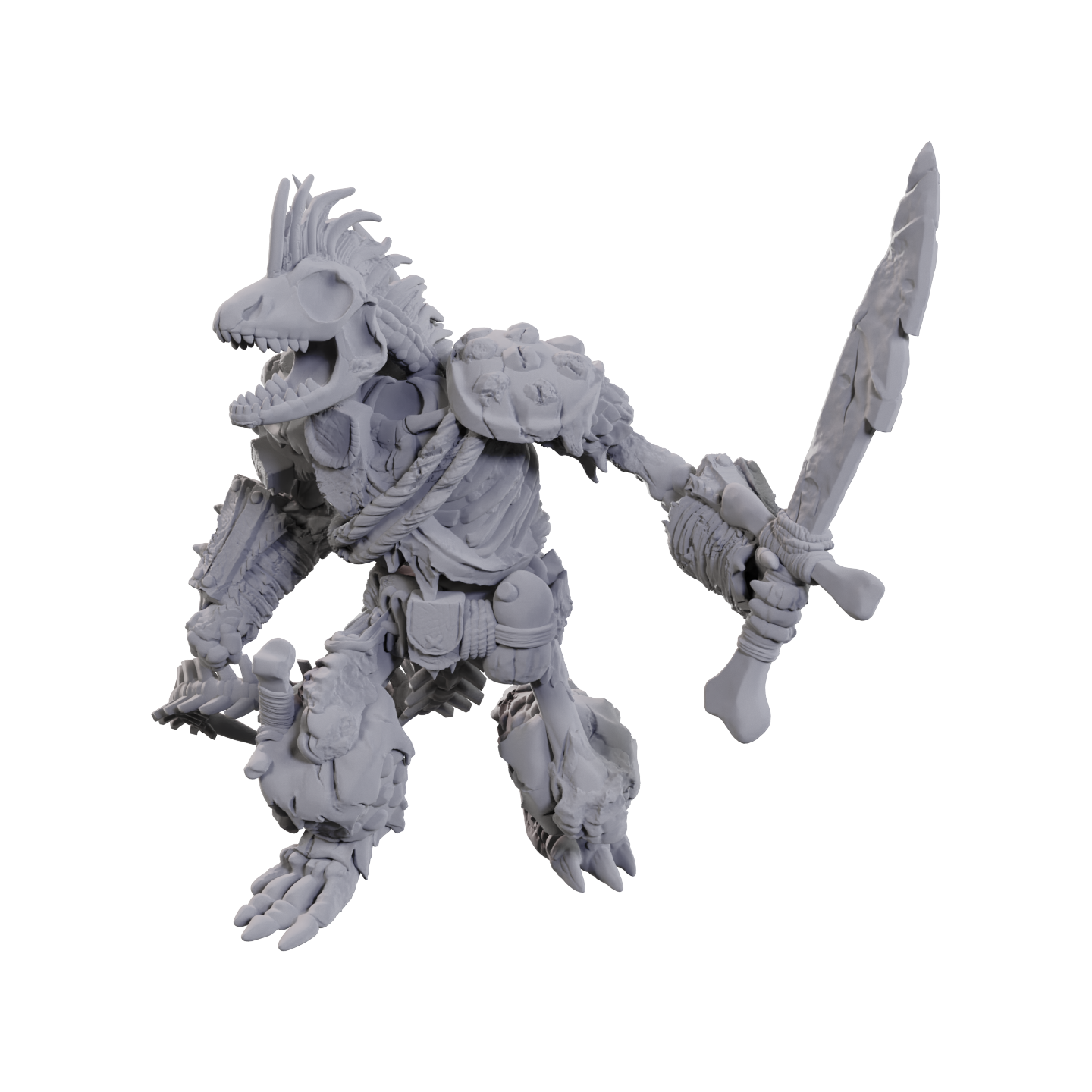 Nolzur's: Lizardfolk Skeleton