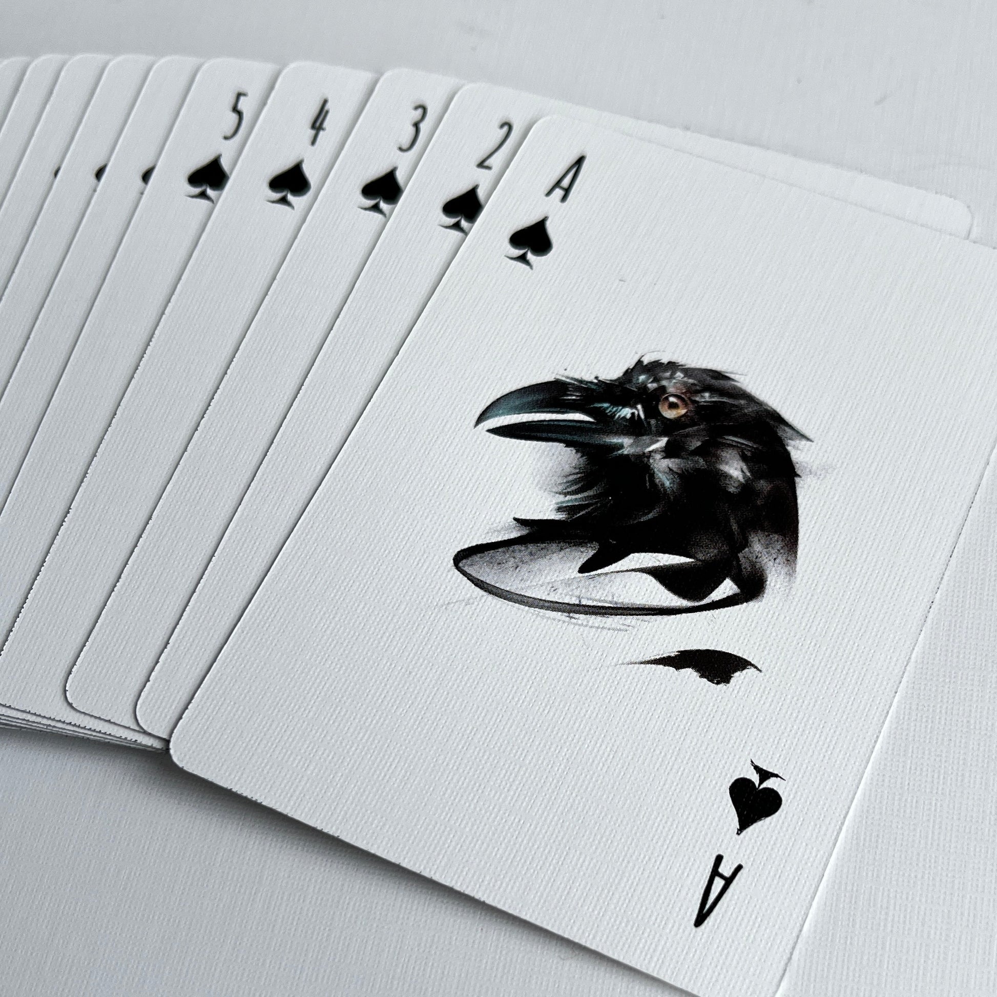 Be Like A Crow: Playing Cards