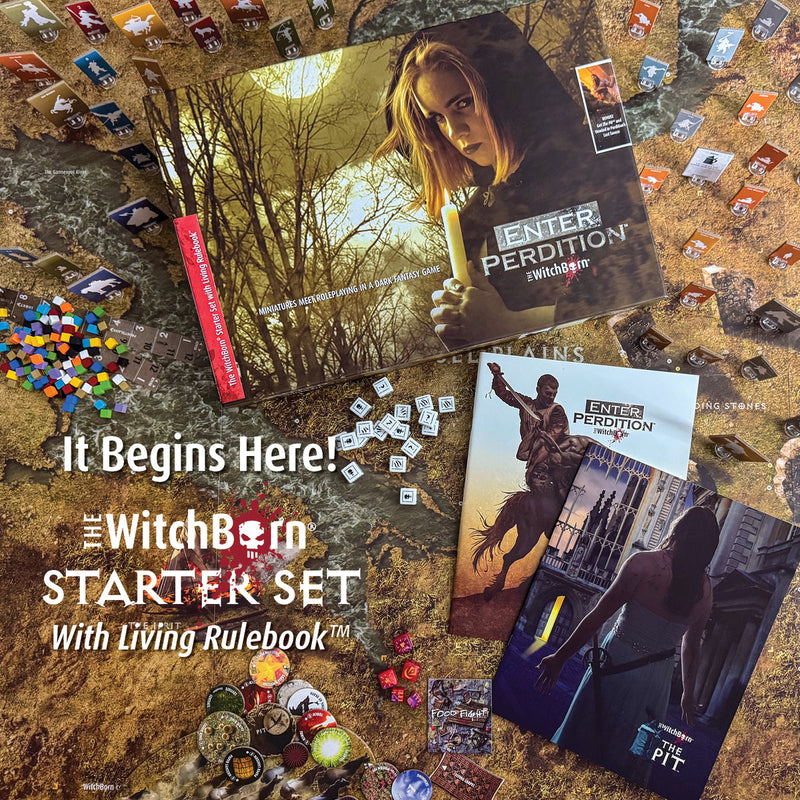 The Witchborn Starter Set with Living Rulebook