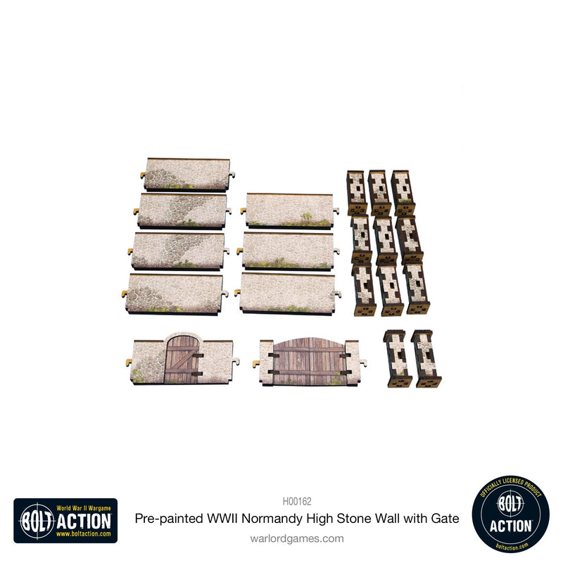 Bolt Action: WWII Normandy Wall with gate