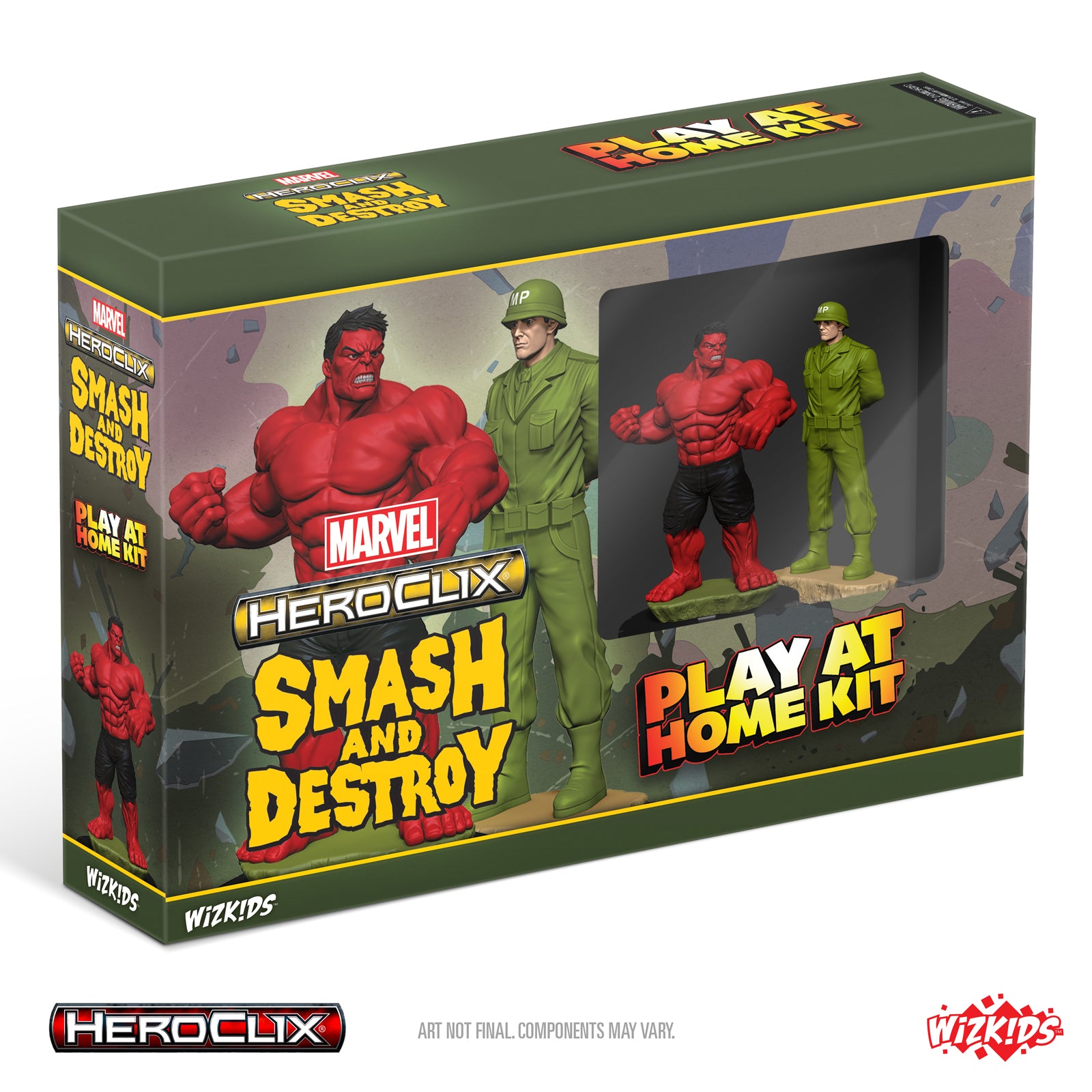 HeroClix: Smash and Destroy Play at Home Kit