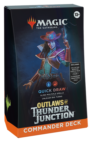 outlaws of thunder junction collector booster box Outlaws of Thunder Junction Commander Deck [4] – The Guardtower