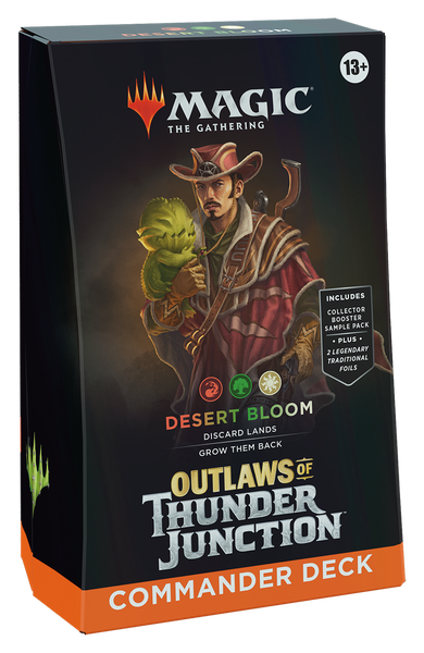 outlaws of thunder junction booster box Magic the Gathering: Bundle Game Haven The Land card is also Traditional Foil in 20% of boosters Outlaws of thunder junction booster