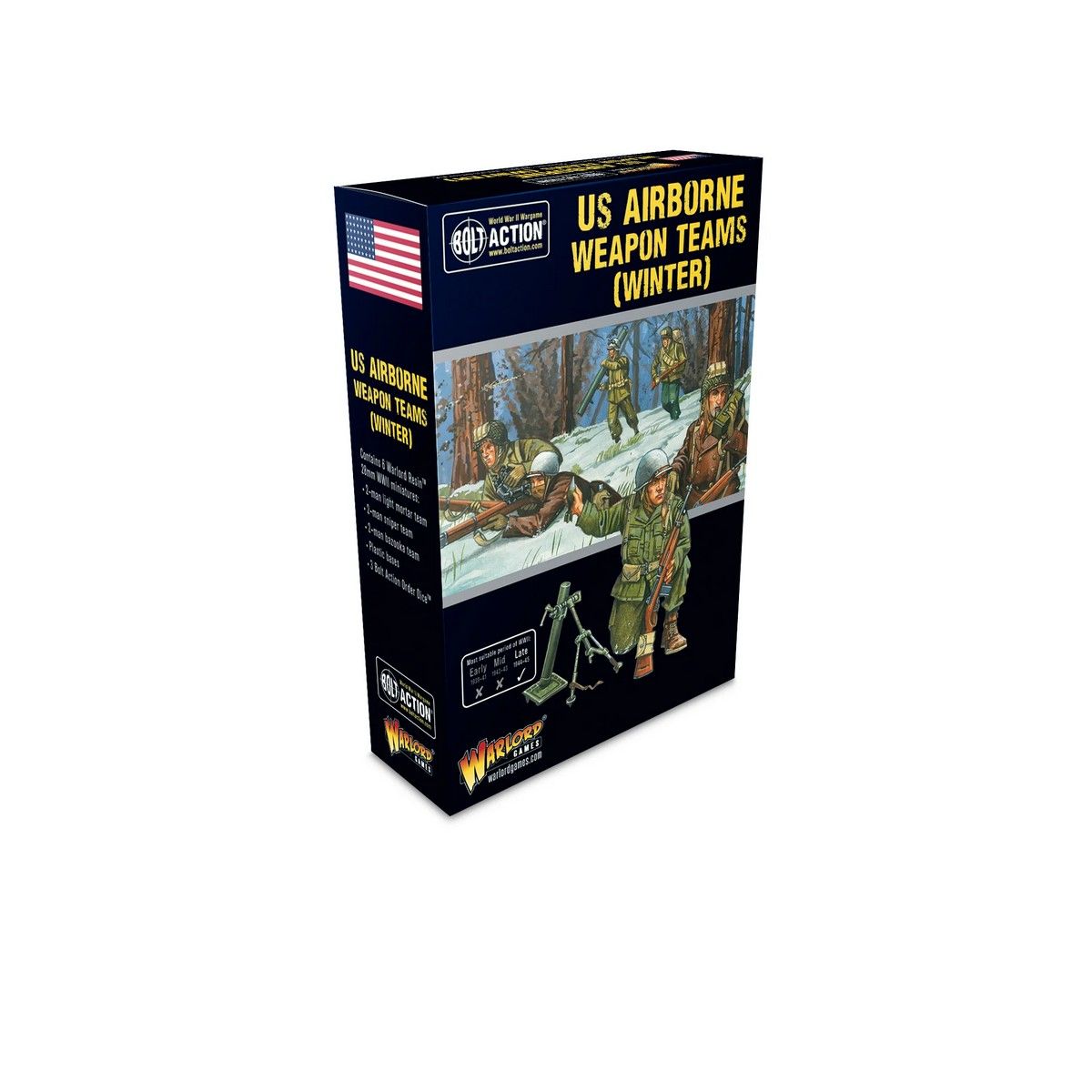 Bolt Action: US Airborne Weapons Team (Winter)