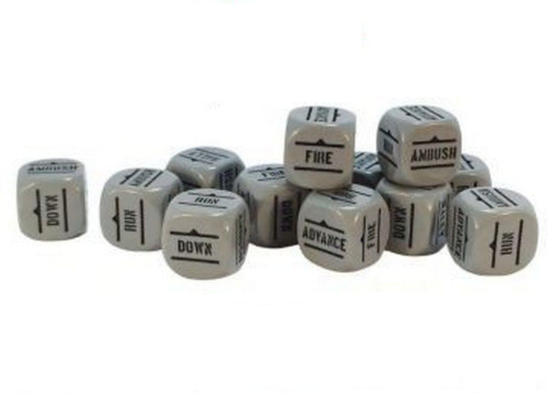 Bolt Action: Orders Dice Grey