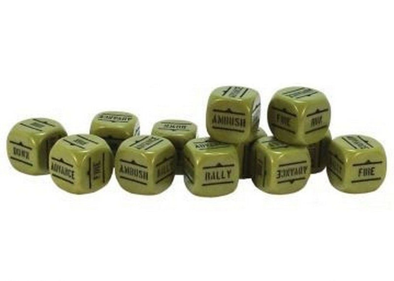 Bolt Action: Orders Dice Green