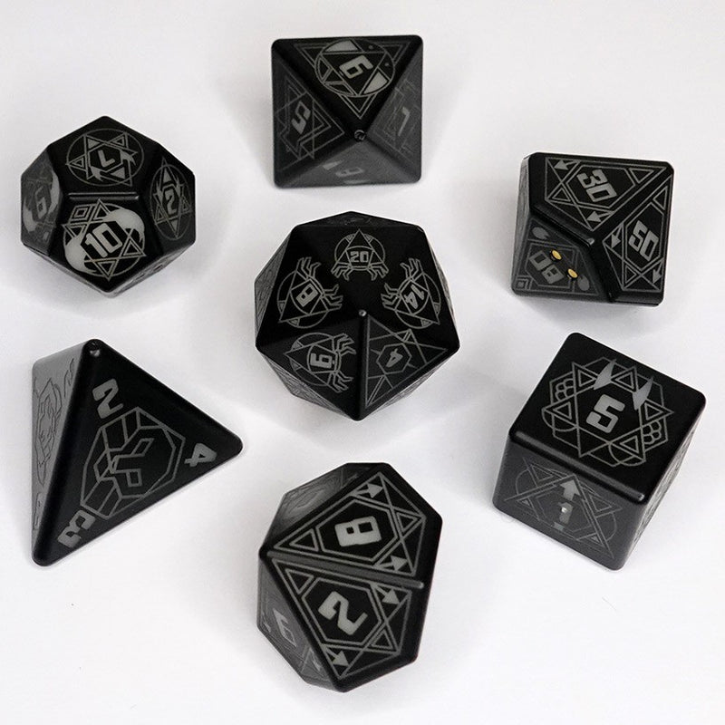 LED Dice Poly Set