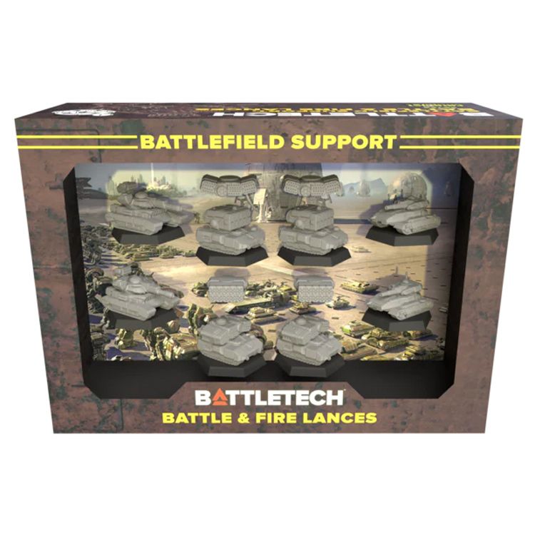 BattleTech: Mercenaries Forcepack Battlefield Support Battle & Fire Lances