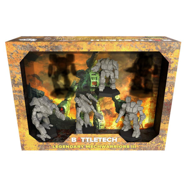 Conquistador 3063TRO &ndash; 3 Miniature Resin 3D Print Per Battletech/Mechwarrior