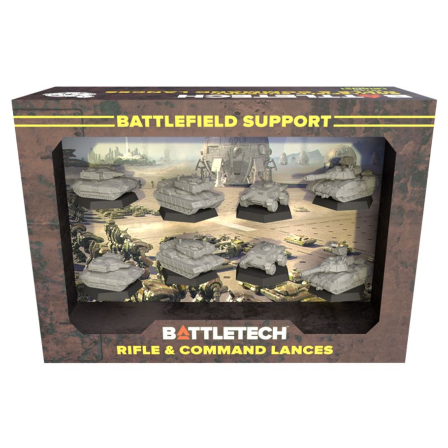 BattleTech: Mercenaries Forcepack Battlefield Support Rifle & Command Lances