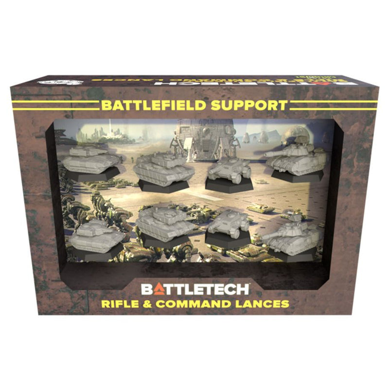 BattleTech: Mercenaries Forcepack Battlefield Support Rifle & Command Lances