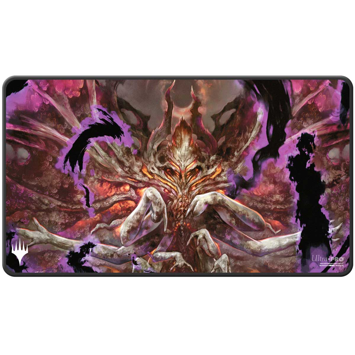Playmat: Damnation Black Stitched