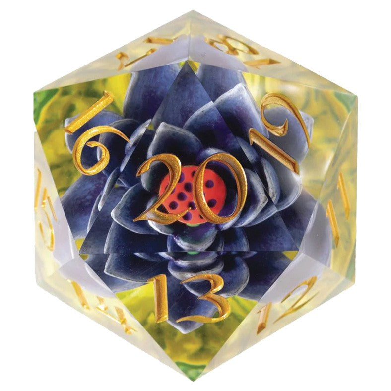 54mm Spindown D20: MtG Black Lotus