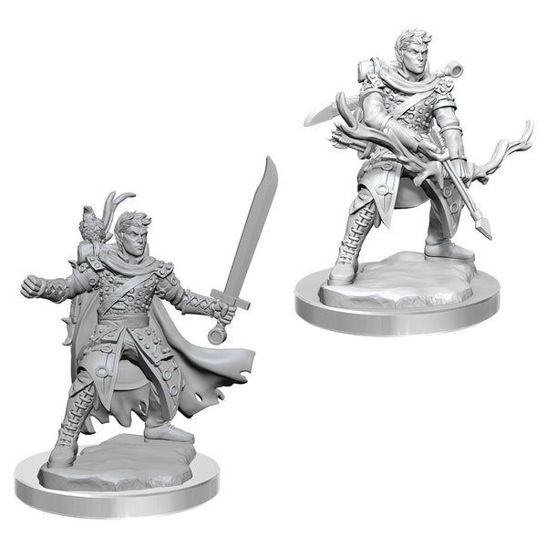 D&D Frameworks: Dwarf Fighter Male - Unpainted and Unassembled – WizKids