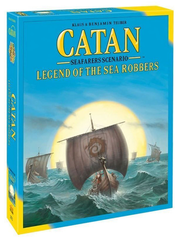 Box art of Catan: Legend of the Sea Robbers