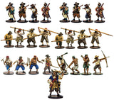 Blood & Plunder: Spanish Nationality Set painted miniatures examples