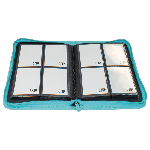 Vivid Light Blue 4-Pocket PRO-Binder