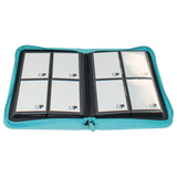 Vivid Light Blue 4-Pocket PRO-Binder