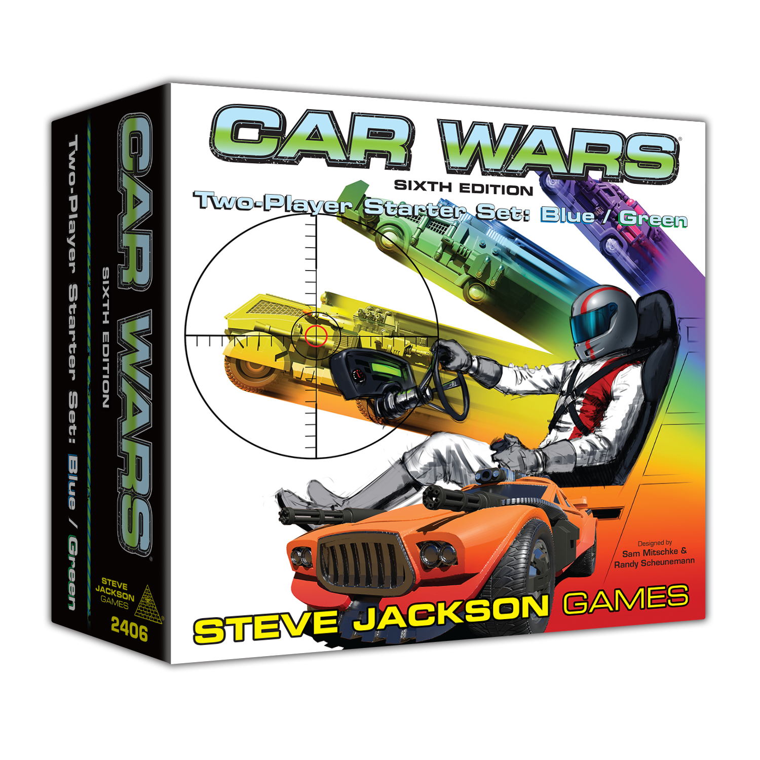 Car Wars 2-Player Starter: Blue/Green