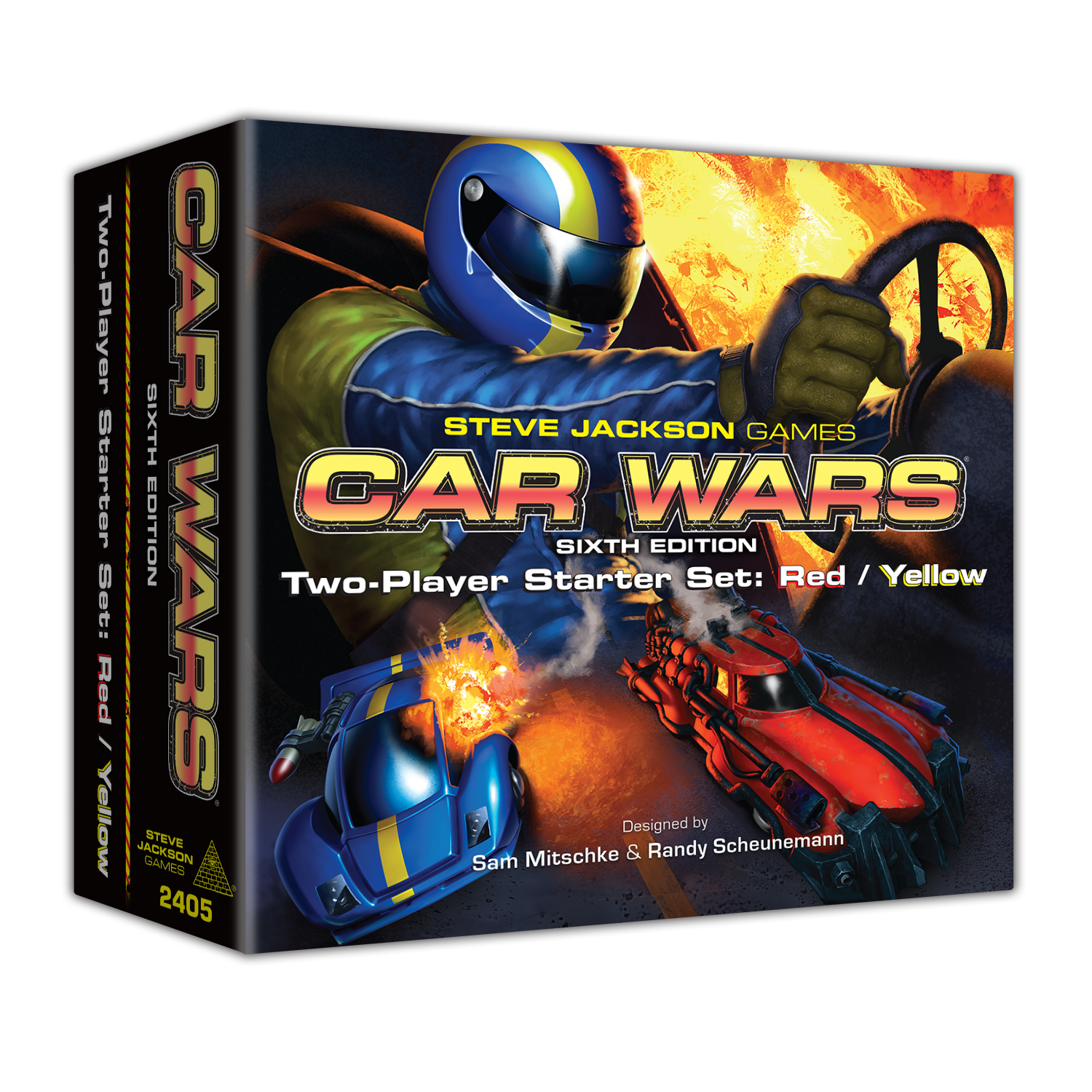 Car Wars 2-Player Starter: Red/Yellow