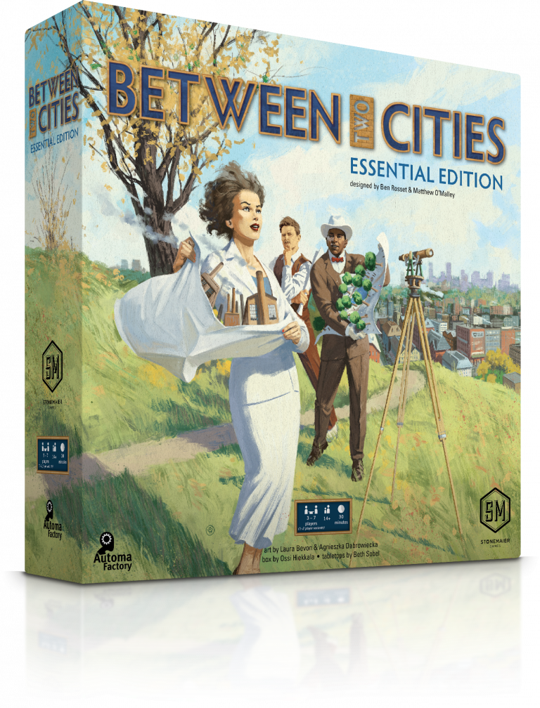 Box art for Between Two Cities Essential Ed