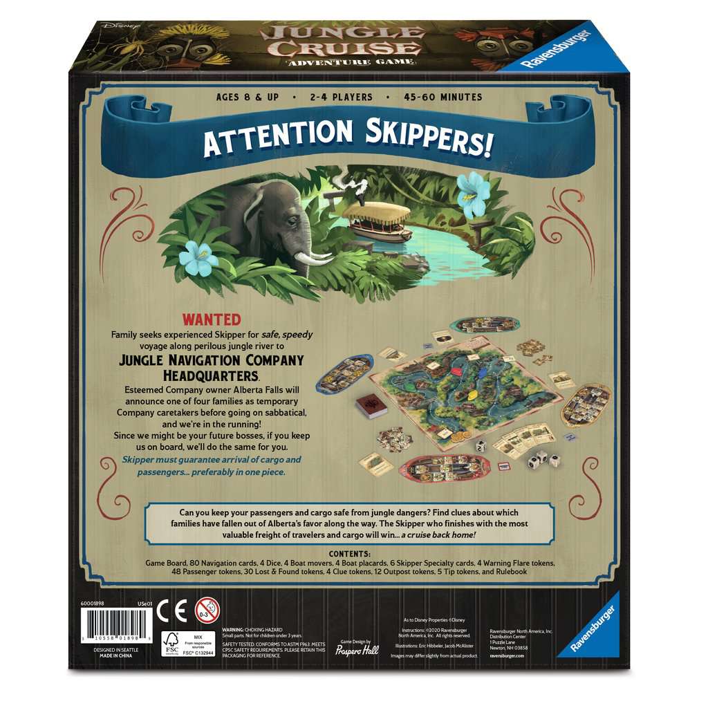 Disney Jungle Cruise Adventure Game