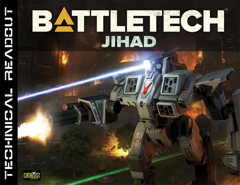 Battletech: Technical Readout - Jihad book cover