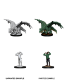 Green Dragon Wyrmling & Afflicted Elf