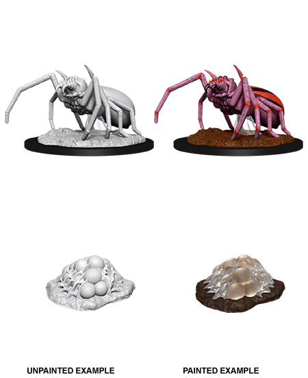 Giant Spider & Egg Clutch