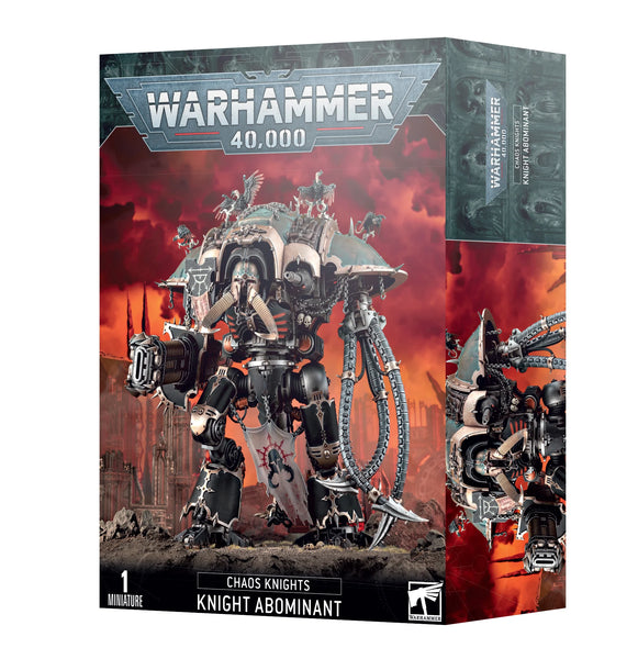 その他 Warhammer Chaos Knights Knight Abominant 99120102137_CKKnightAbominantS