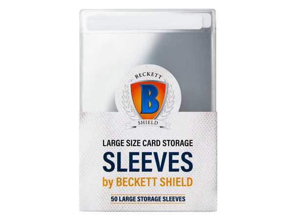 Package of Beckett Shield: Thick Card Sleeves (100)