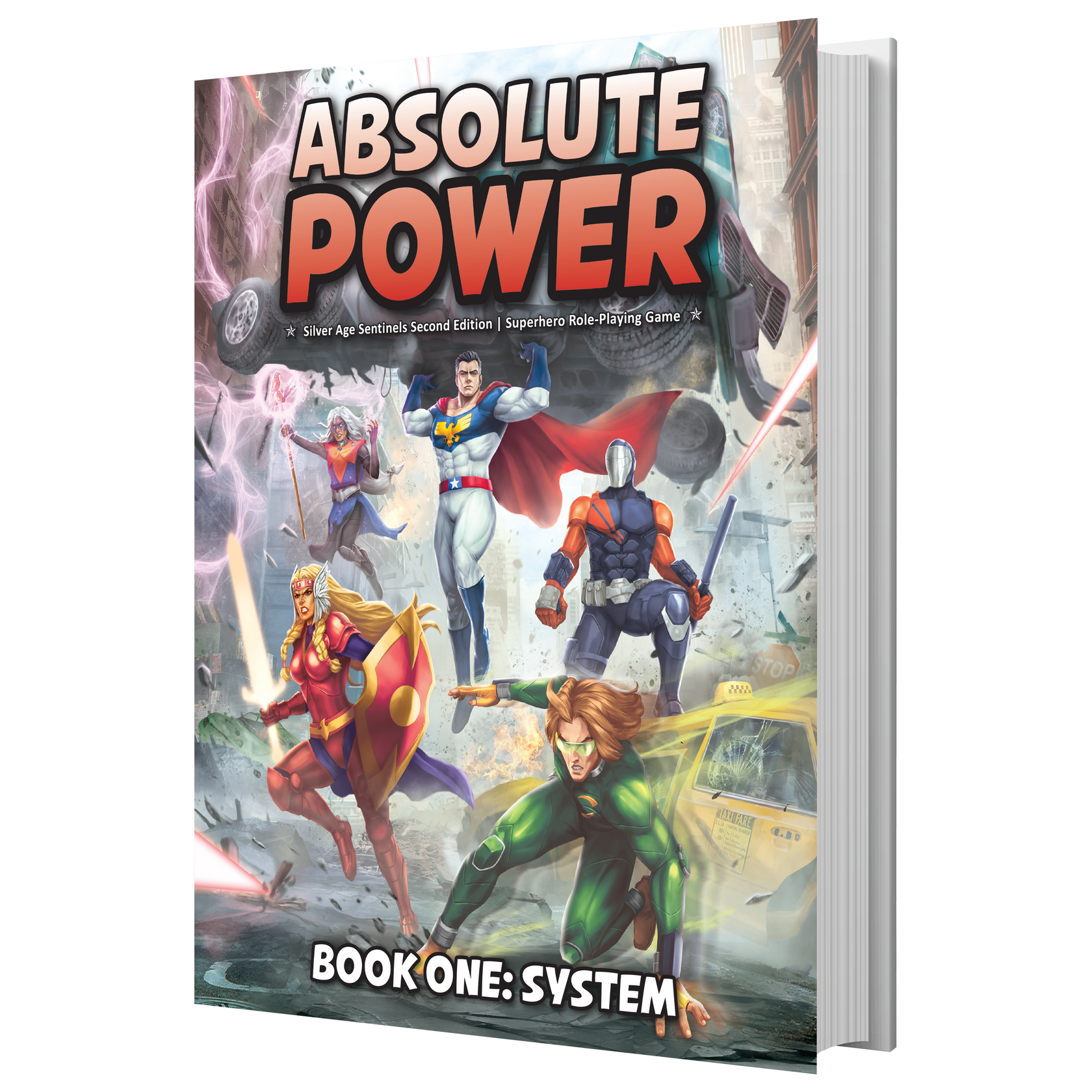 Book cover of Absolute Power RPG Book One: System