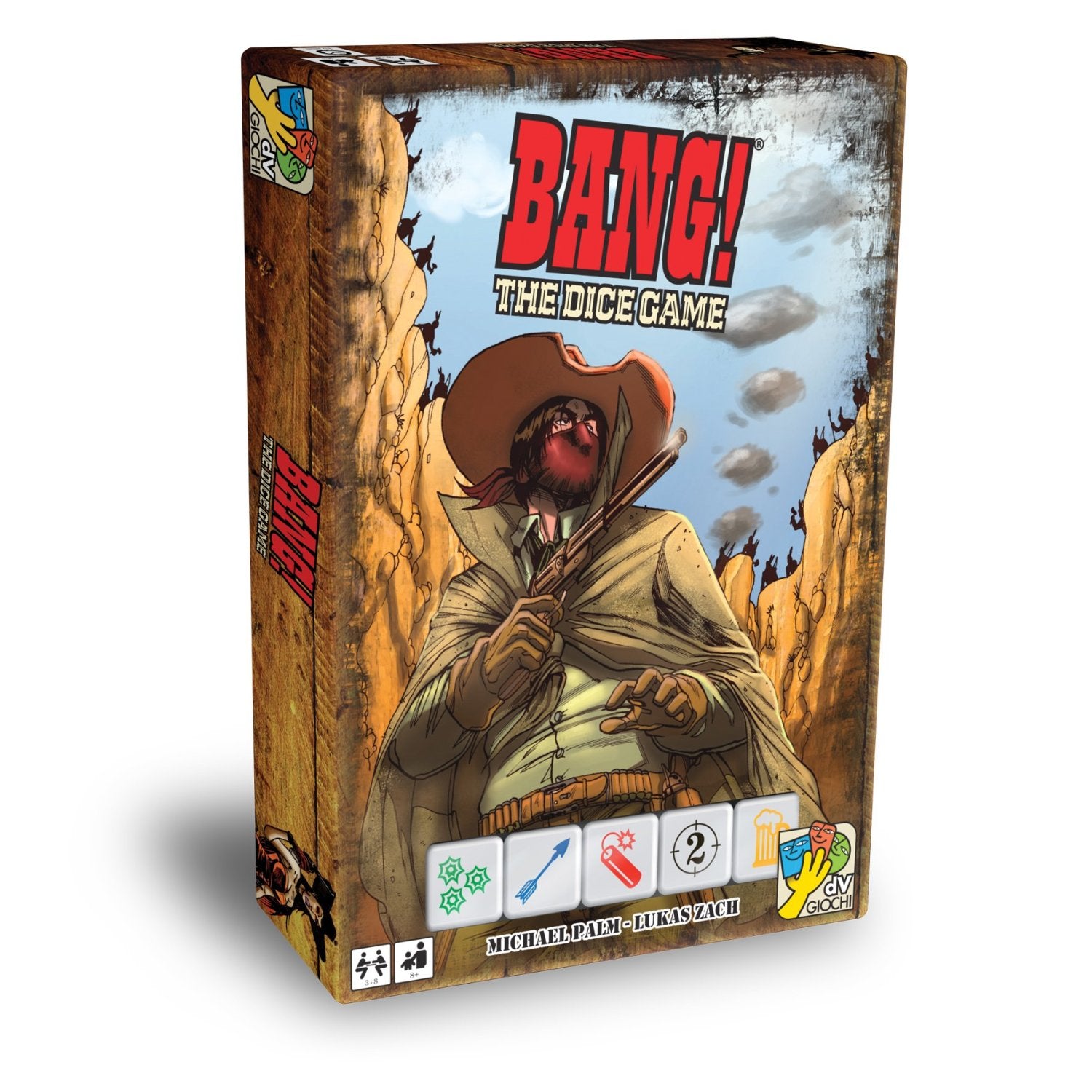Box art of Bang! Dice Game