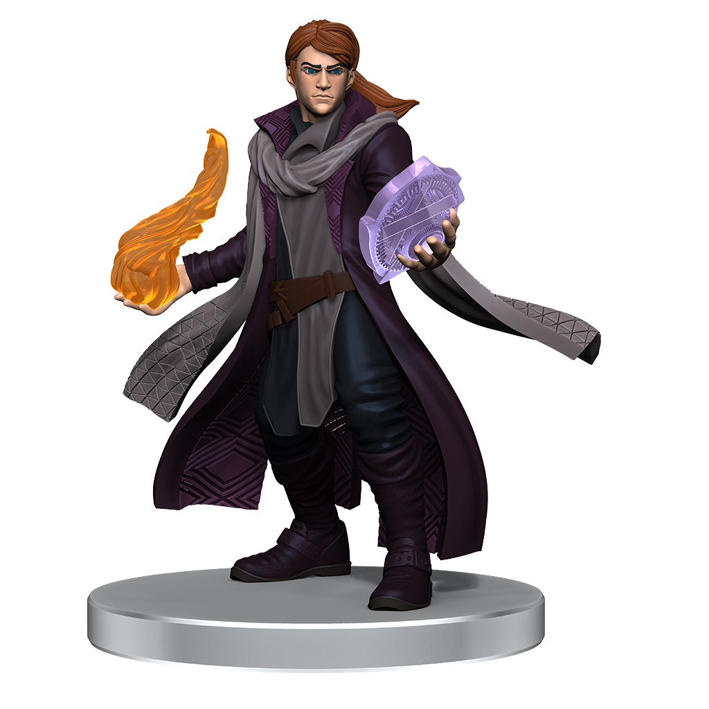 3D render of Caleb Widogast