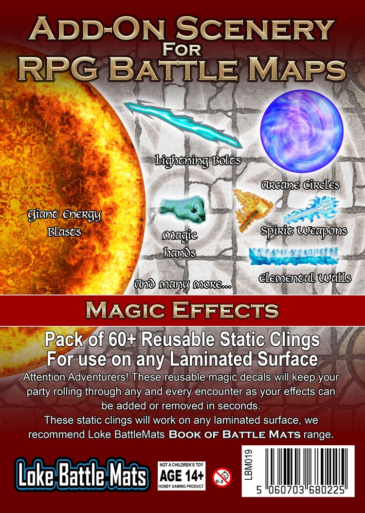 Battle Mats: Add on scenery - Magic Effects