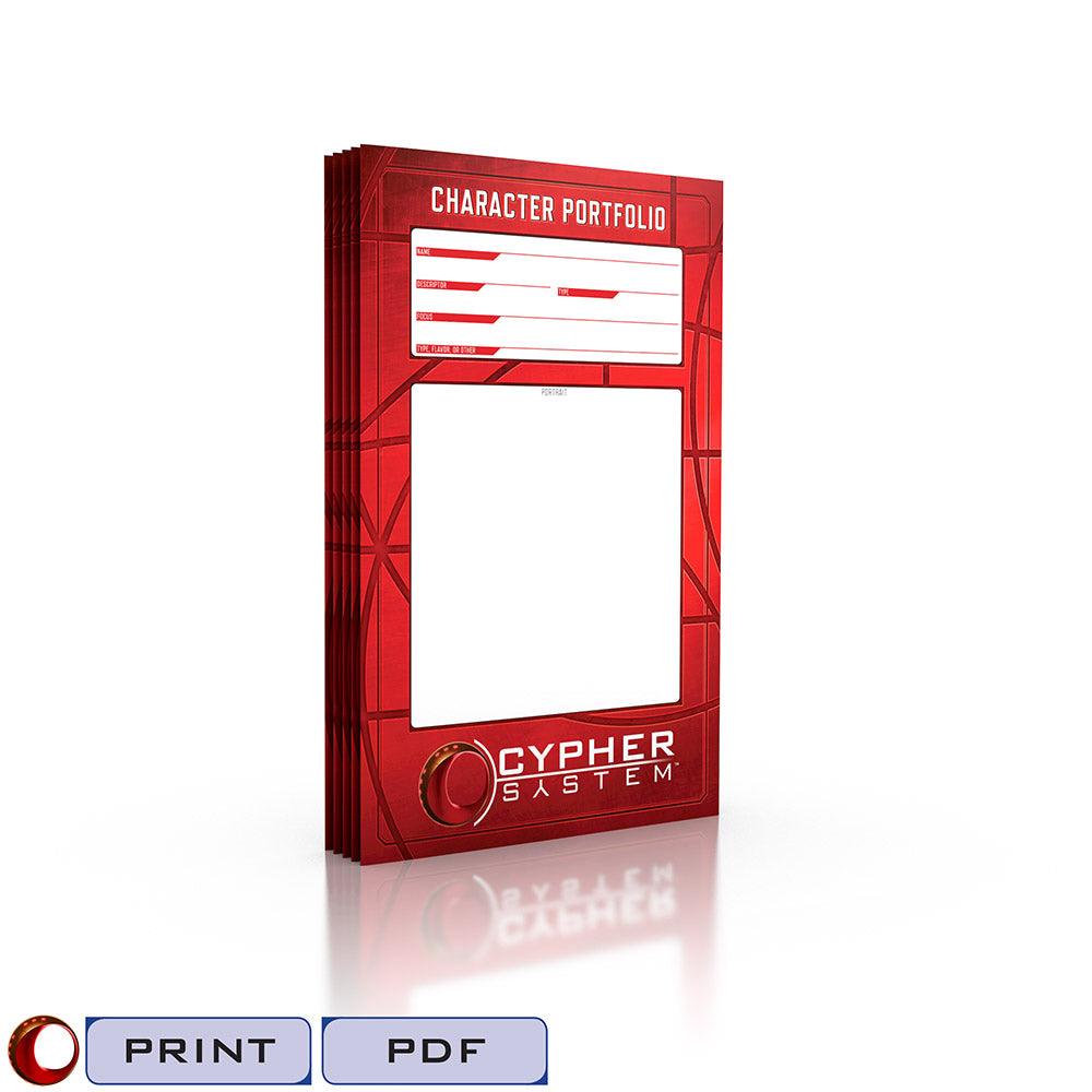Cypher System: Character Portfolio