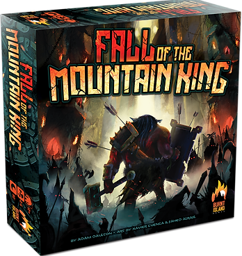 Box art of Fall of the Mountain King board game