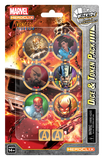 HeroClix: Avengers Forever Dice & Token Pack - Ghost Rider