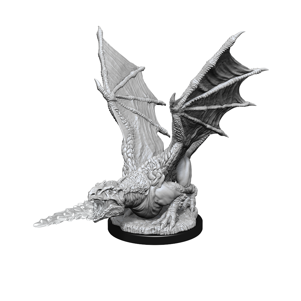 White Dragon Wyrmling miniature