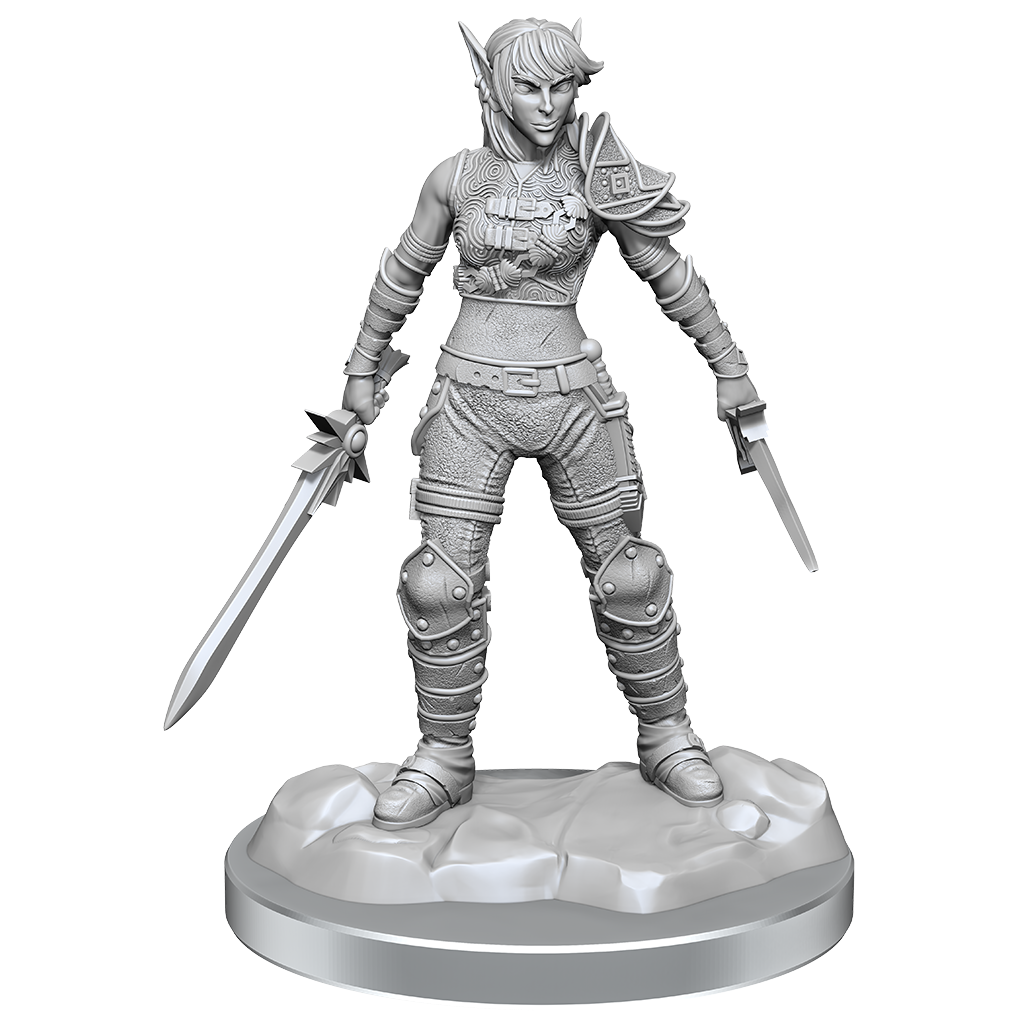 Elf Rogue miniature