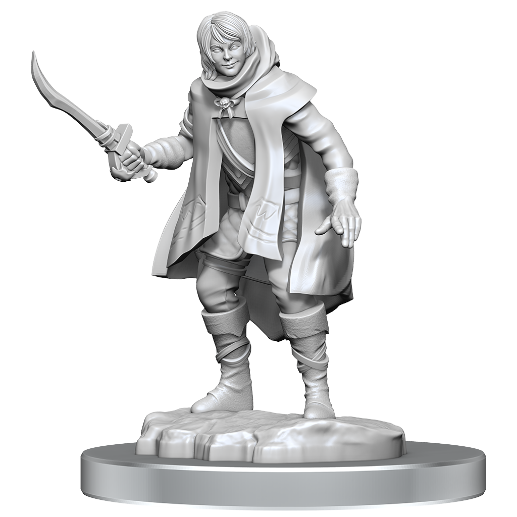 Half-Elf Rogue miniature