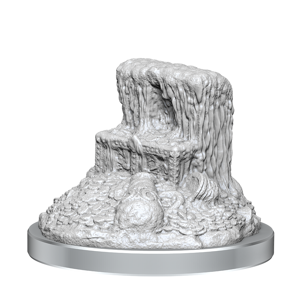 White Dragon Wyrmling treasure miniature