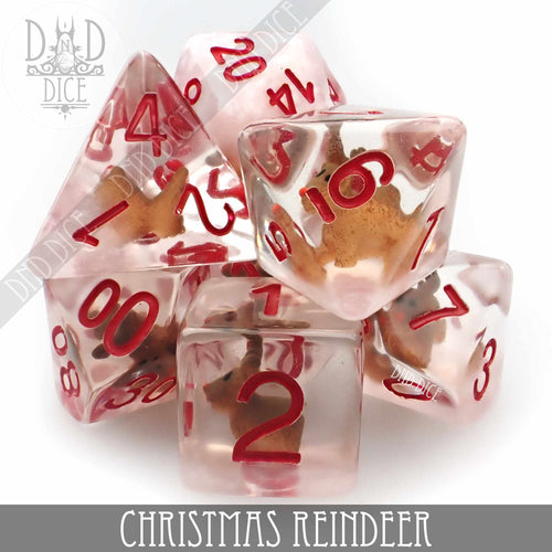 Christmas Reindeer Dice