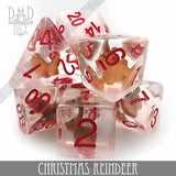 Christmas Reindeer Dice